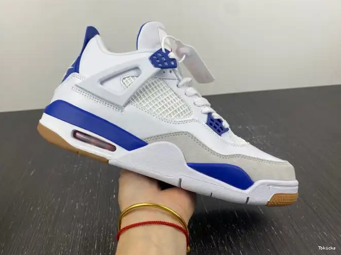 Rep TBK Retro DR5415-140 Jordan 4 SB Blue Pine 0615